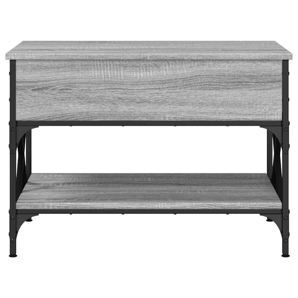 Salongbord Sofabord Sonoma Grå 70x50x50 cm