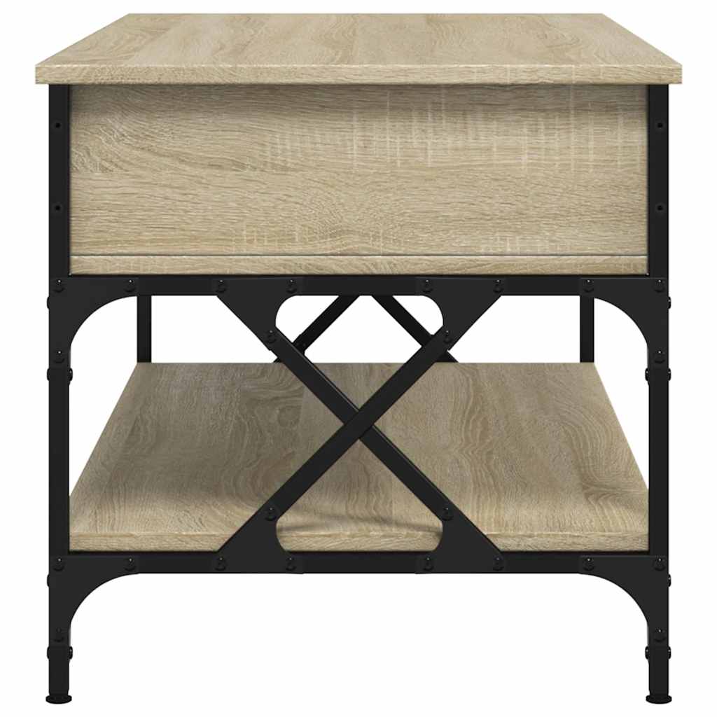 Salongbord Sofabord Sonoma Eik 100x55x50 cm
