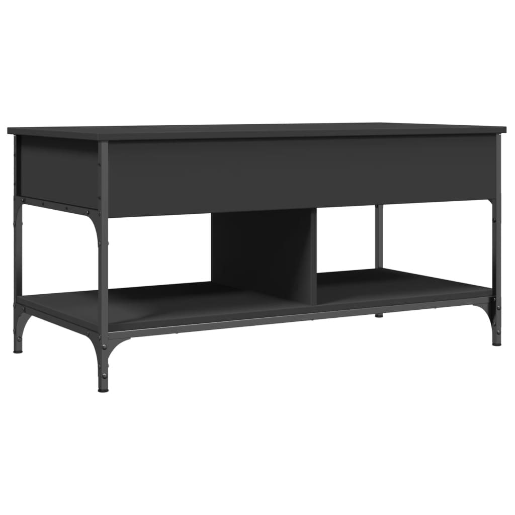 Salongbord Sofabord Svart 100x50x50 cm