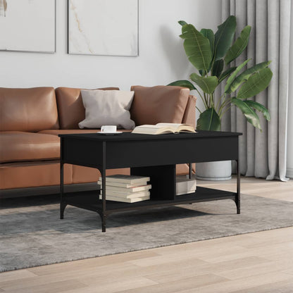 Salongbord Sofabord Svart 100x50x50 cm