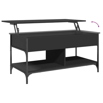 Salongbord Sofabord Svart 100x50x50 cm