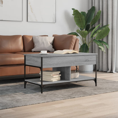 Salongbord Sofabord Sonoma Grå 100x55x50 cm