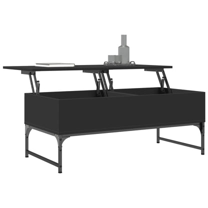 Salongbord Sofabord Svart 100x50x40 cm