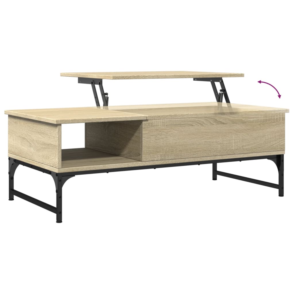 Salongbord Sofabord Sonoma Eik 100x50x35 cm