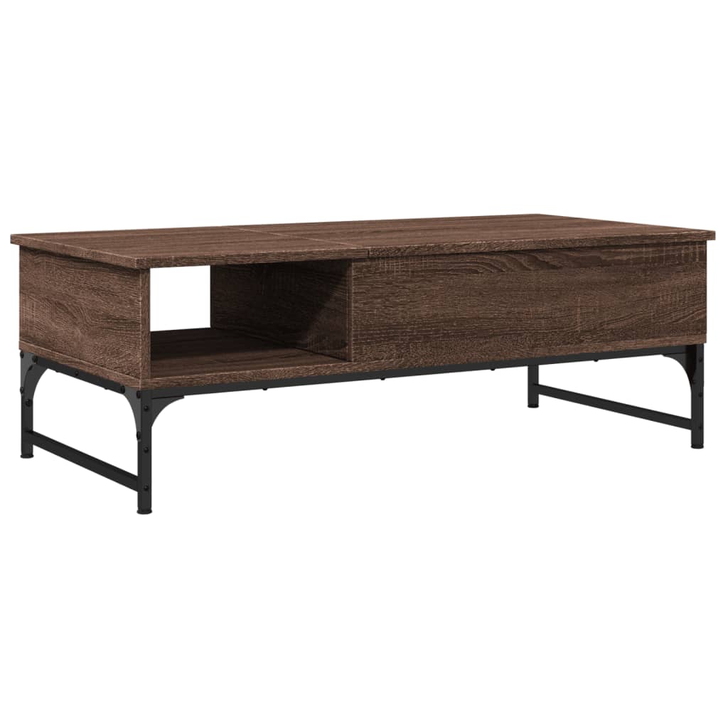 Salongbord Sofabord Brun Eik 100x50x35 cm