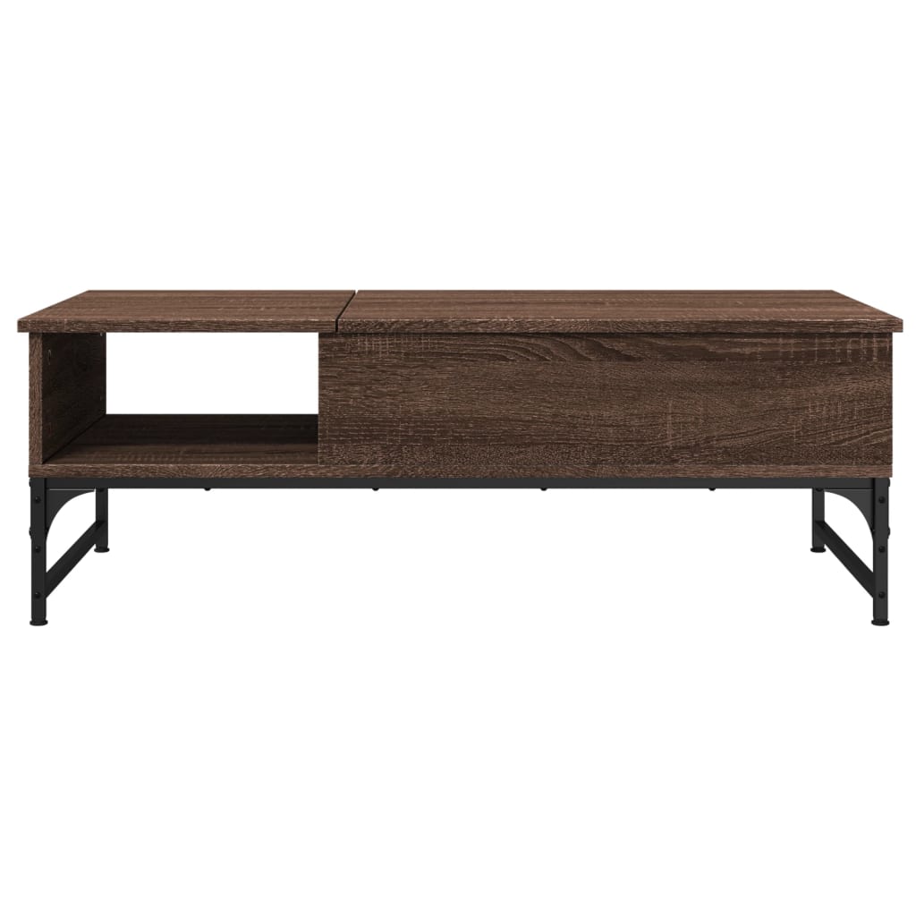 Salongbord Sofabord Brun Eik 100x50x35 cm