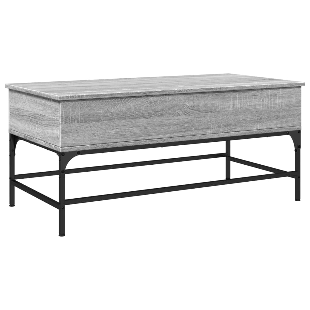 Salongbord Sofabord Sonoma Grå 100x50x45 cm