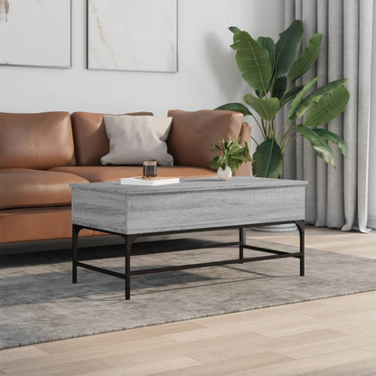 Salongbord Sofabord Sonoma Grå 100x50x45 cm