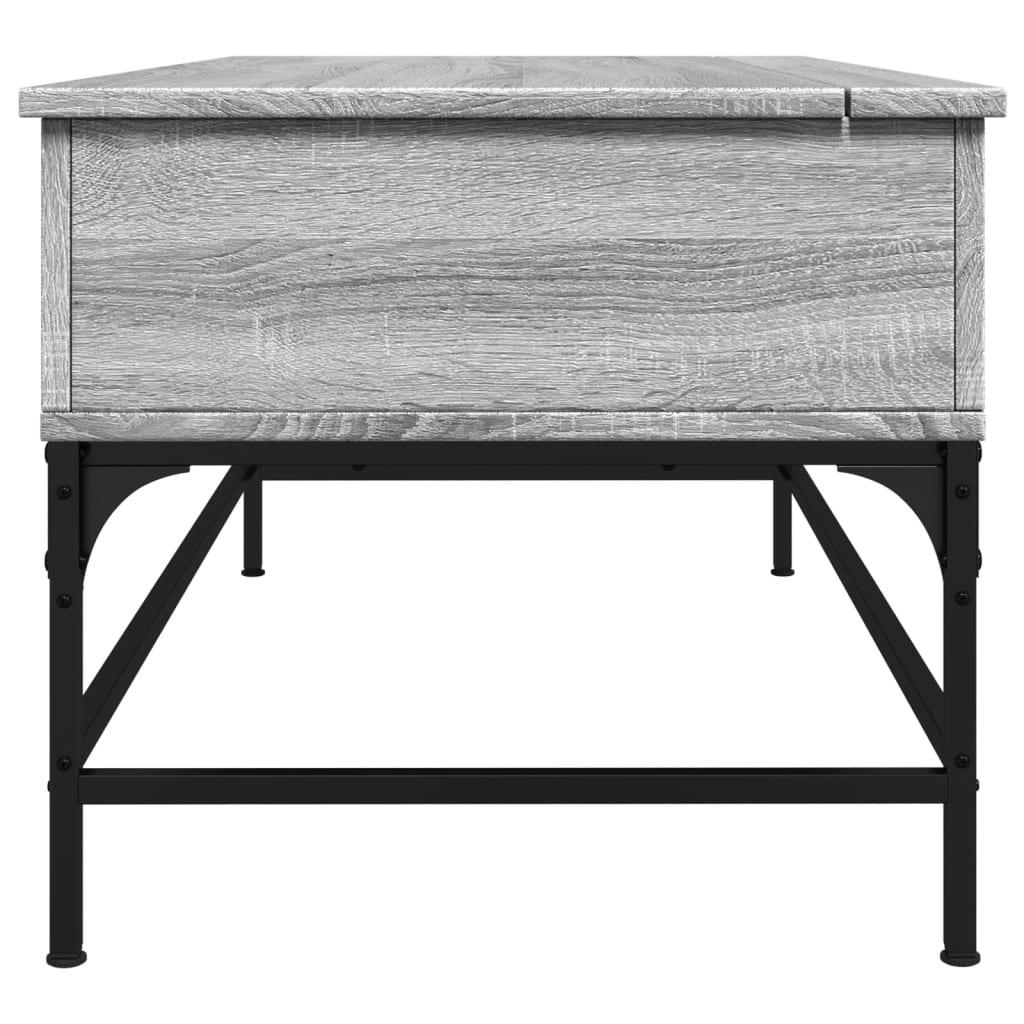 Salongbord Sofabord Sonoma Grå 100x50x45 cm
