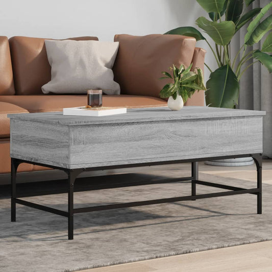 Salongbord Sofabord Sonoma Grå 100x50x45 cm