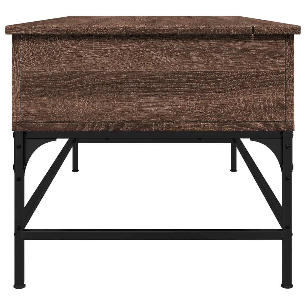 Salongbord Sofabord Brun Eik 100x50x45 cm
