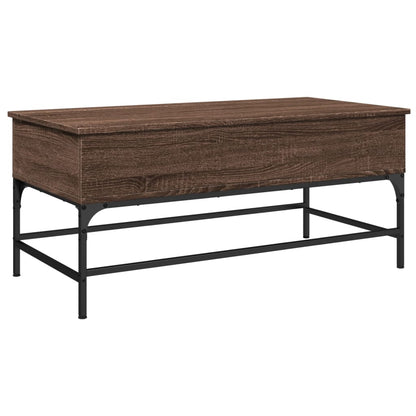 Salongbord Sofabord Brun Eik 100x50x45 cm