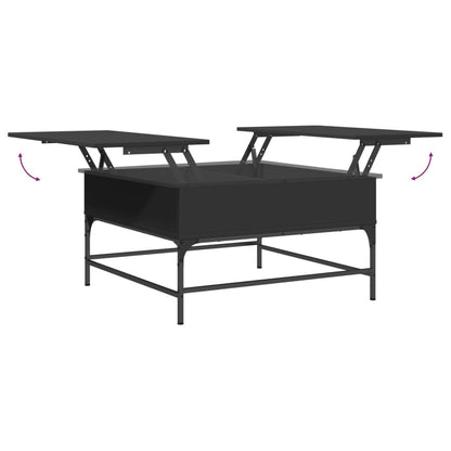 Salongbord Sofabord Svart 80x80x45 cm