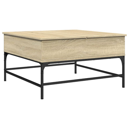 Salongbord Sofabord Sonoma Eik 80x80x45 cm