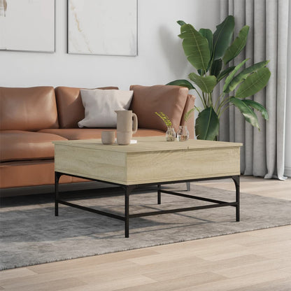 Salongbord Sofabord Sonoma Eik 80x80x45 cm