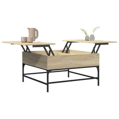 Salongbord Sofabord Sonoma Eik 80x80x45 cm