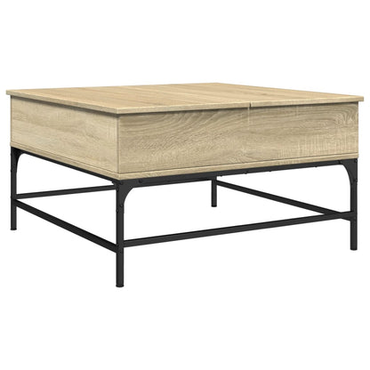 Salongbord Sofabord Sonoma Eik 80x80x45 cm
