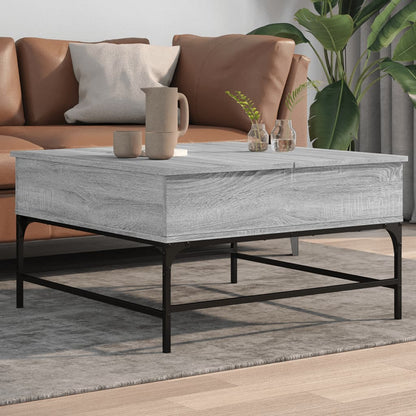Salongbord Sofabord Sonoma Grå 80x80x45 cm