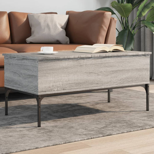 Salongbord Sofabord Sonoma Grå 100x50x45 cm