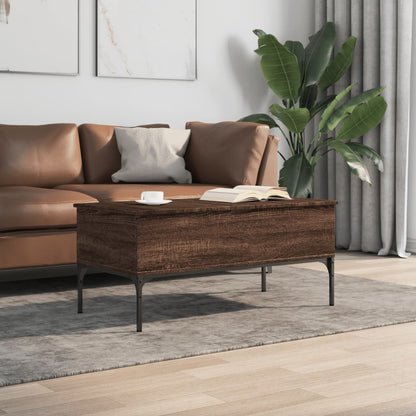 Salongbord Sofabord Brun Eik 100x50x45 cm