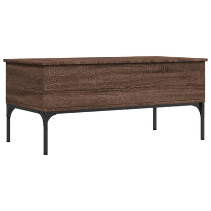 Salongbord Sofabord Brun Eik 100x50x45 cm