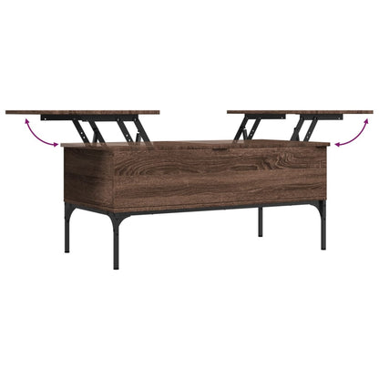 Salongbord Sofabord Brun Eik 100x50x45 cm
