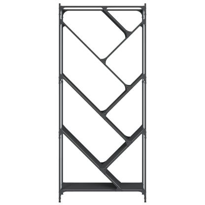 Bokhylle Svart 79x30x180 cm