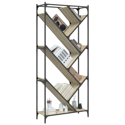 Bokhylle Sonoma Eik 79x30x180 cm