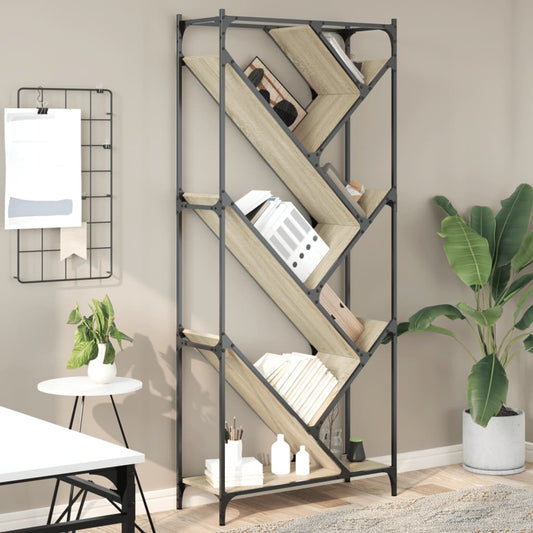 Bokhylle Sonoma Eik 79x30x180 cm