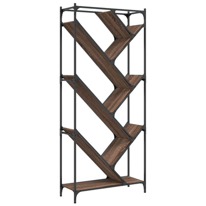 Bokhylle Brun Eik 79x30x180 cm