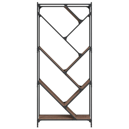 Bokhylle Brun Eik 79x30x180 cm