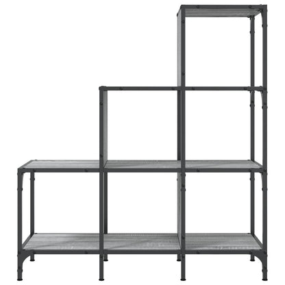 Bokhylle Sonoma Grå 92x30x102 cm