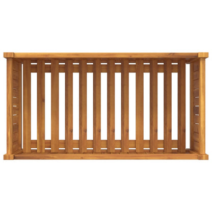 Plantekasse med foring 80x42x40 cm helte akasie