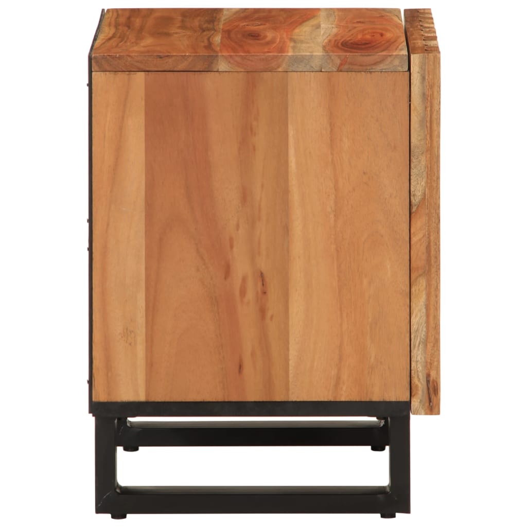 Nattbord Sengbord Tre Heltre Akasietre 40x34x46 cm