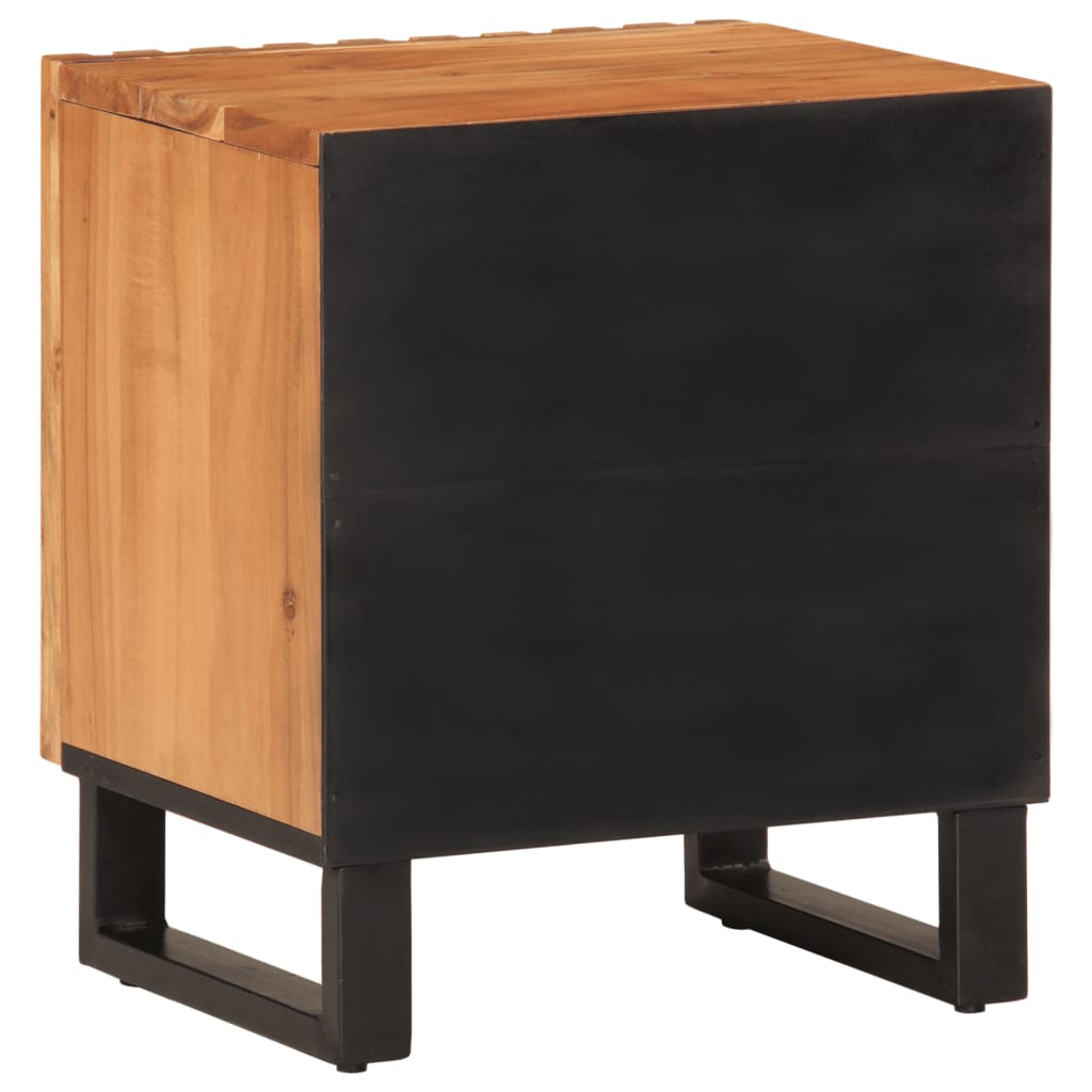 Nattbord Sengbord Tre Heltre Akasietre 40x34x46 cm