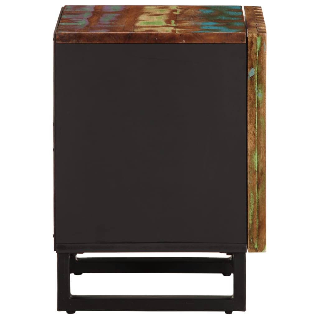 Nattbord Sengbord Tre Gjenvunnet Heltre 40x34x46 cm