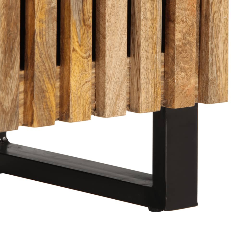 TV-Møbel Tre Tv-benk 105x34x46 cm grovt heltre mangotre