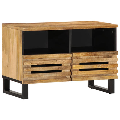 TV-Møbel Tre Tv-benk 70x34x46 cm grovt heltre mangotre