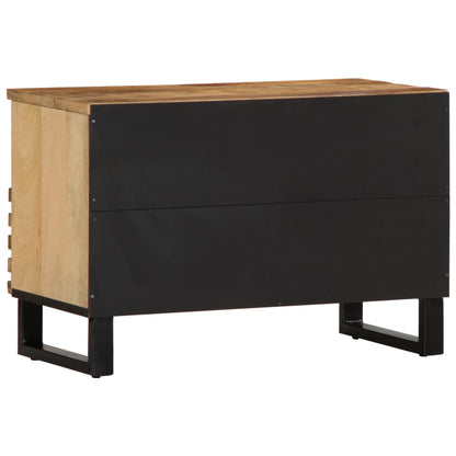TV-Møbel Tre Tv-benk 70x34x46 cm grovt heltre mangotre