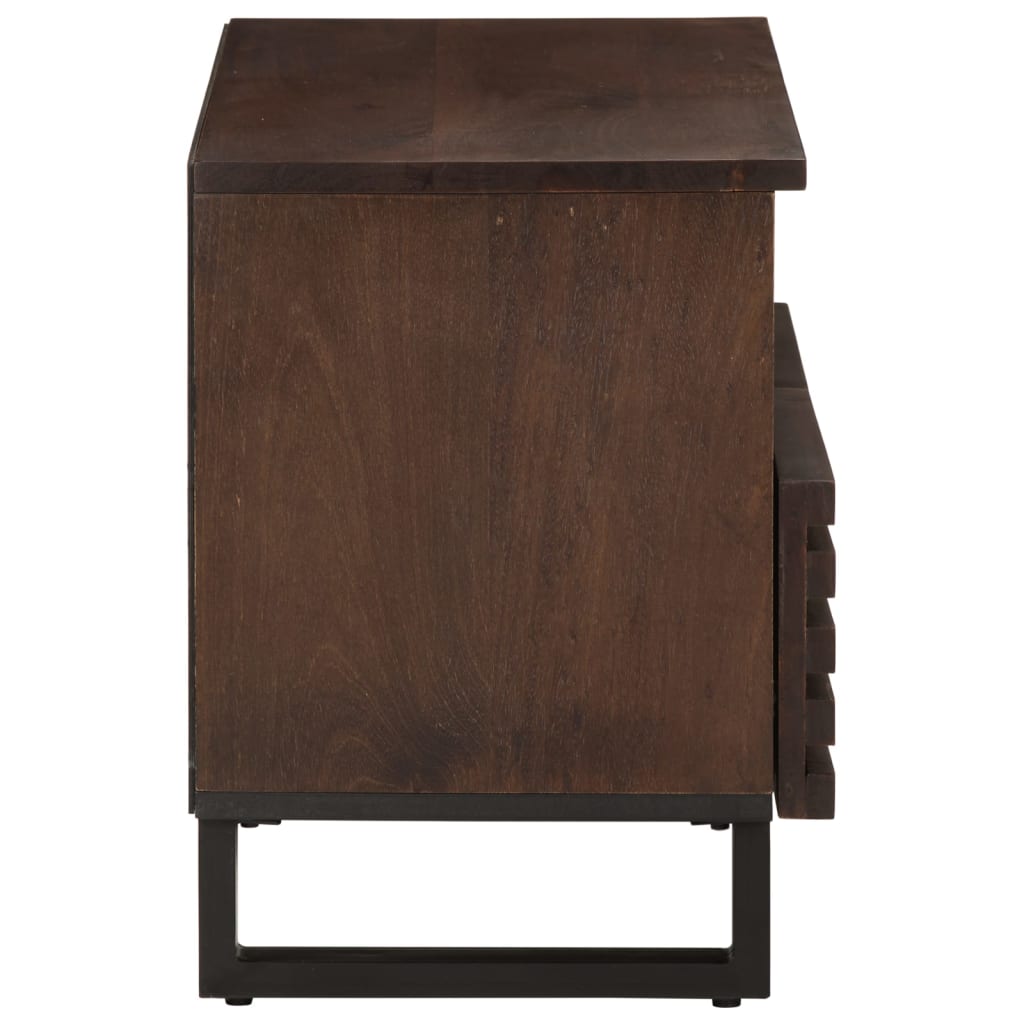 TV-Møbel Brun Tv-benk 70x34x46 cm heltre mango