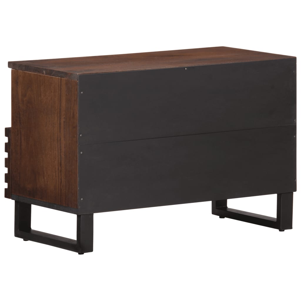 TV-Møbel Brun Tv-benk 70x34x46 cm heltre mango