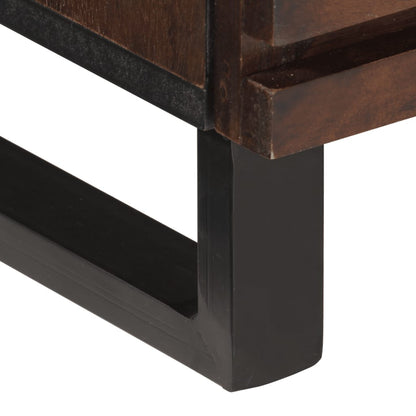 TV-Møbel Brun Tv-benk 70x34x46 cm heltre mango