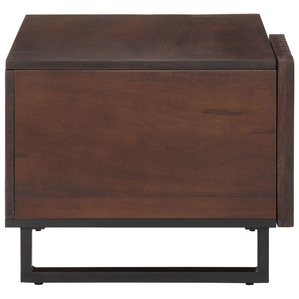Salongbord Sofabord Brun Tre Heltre Mango 80x51x40 cm
