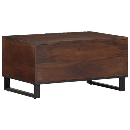 Salongbord Sofabord Brun Tre Heltre Mango 80x51x40 cm