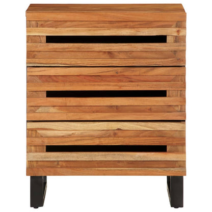 Nattbord Sengbord Tre Heltre Akasietre 50x34x62 cm