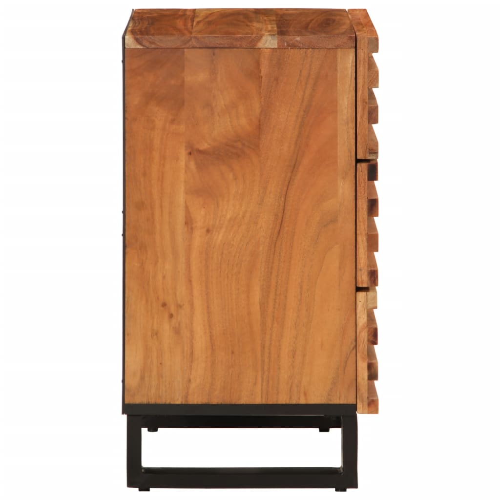 Nattbord Sengbord Tre Heltre Akasietre 50x34x62 cm