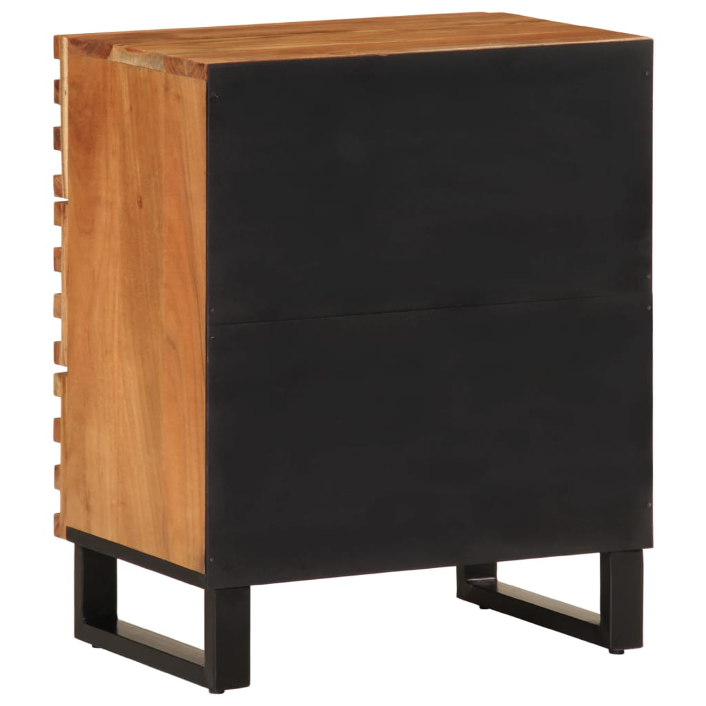 Nattbord Sengbord Tre Heltre Akasietre 50x34x62 cm