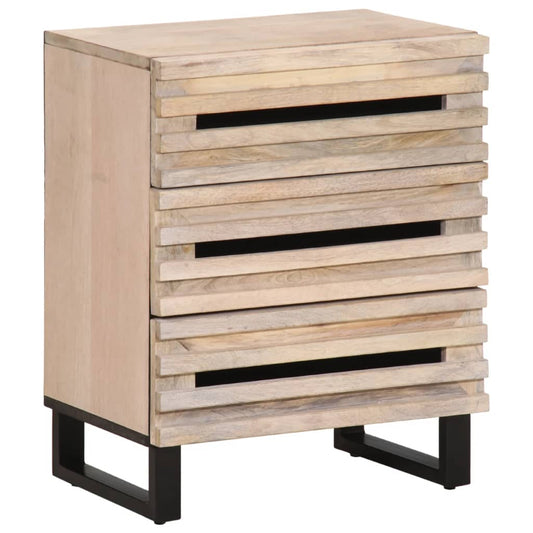 Nattbord Sengbord Tre heltre mangotre 50x34x62 cm