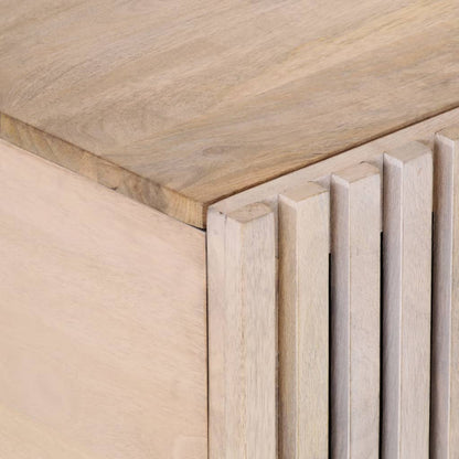 Salongbord Sofabord Hvit 100x55x40 cm heltre mango