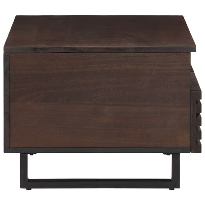 Salongbord Sofabord Brun Tre Heltre Mango 80x55x40 cm